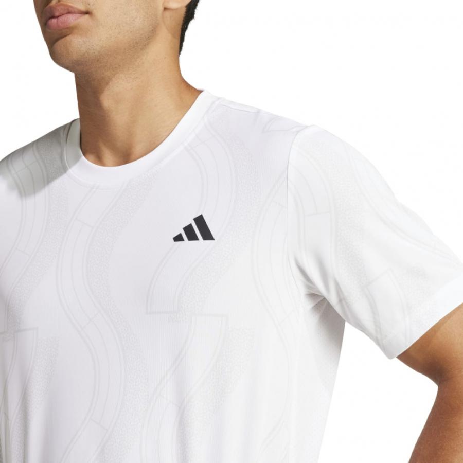 アディダス メンズ テニス クラブ テニス グラフィック 半袖Tシャツ IKL90 adidas｜alpen-group｜07