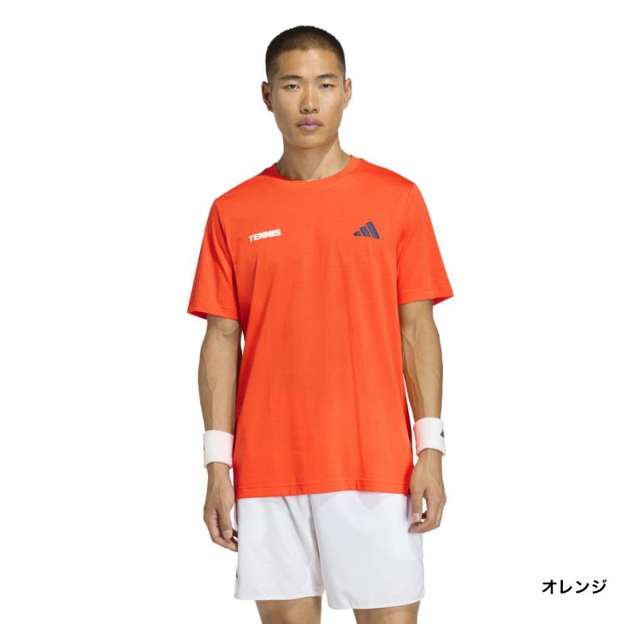 adidas（アディダス） メンズ テニス 半袖Tシャツ テニス ホットエッグ