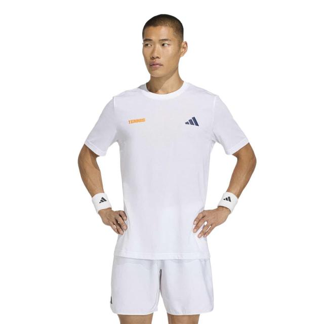 adidas（アディダス） メンズ テニス 半袖Tシャツ テニス ホットエッグ