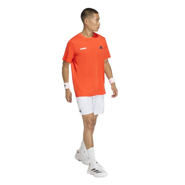 adidas（アディダス） メンズ テニス 半袖Tシャツ テニス ホットエッグ