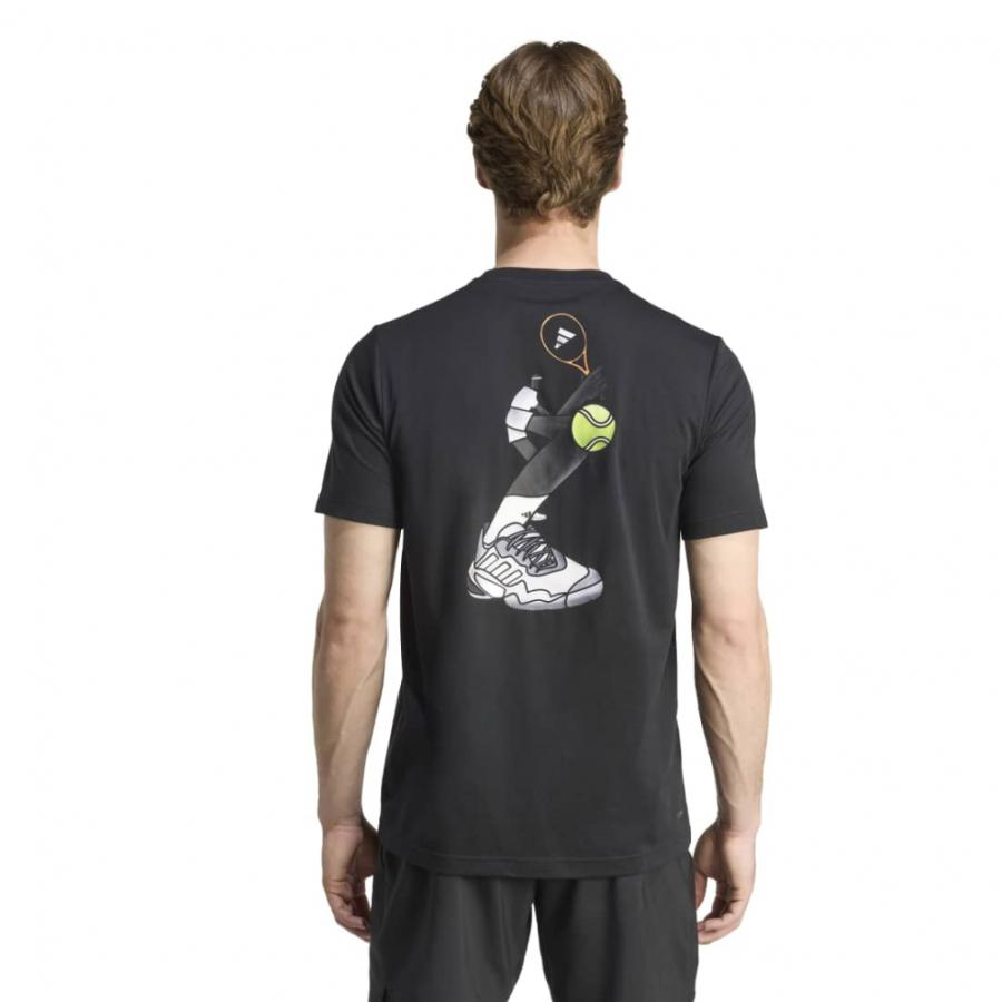On テニス Tシャツ US Mサイズ ブラック×ホワイト 売切 On テニス T
