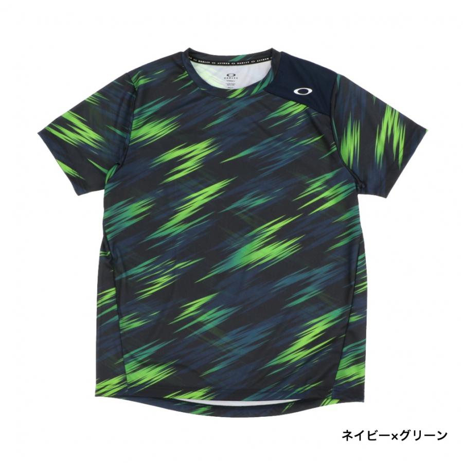 オークリー メンズ テニス 半袖Tシャツ SLANT GRAPHIC SS TEE 9.0 FOA406377 OAKLEY｜alpen-group｜04