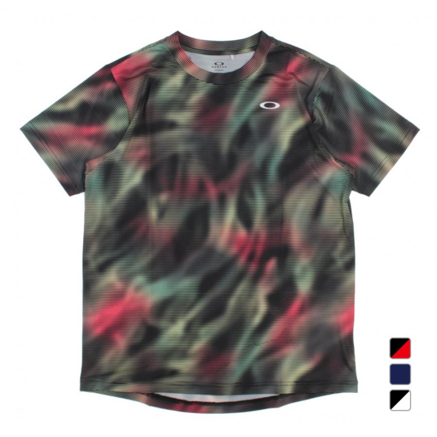 OAKLEY（オークリー） メンズ テニス 半袖Tシャツ SLANT GRAPHIC MESH