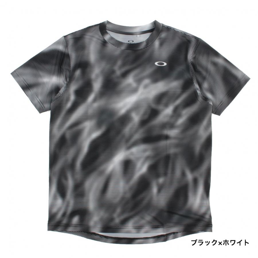 OAKLEY（オークリー） メンズ テニス 半袖Tシャツ SLANT GRAPHIC MESH