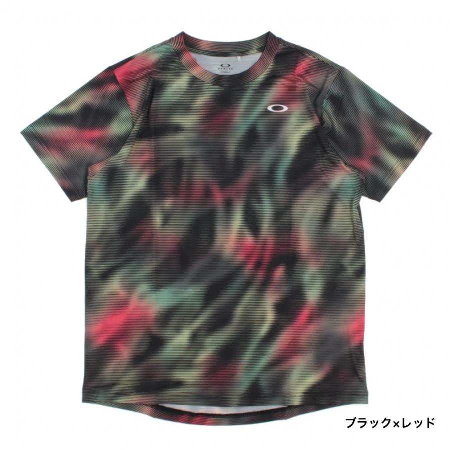 OAKLEY（オークリー） メンズ テニス 半袖Tシャツ SLANT GRAPHIC MESH