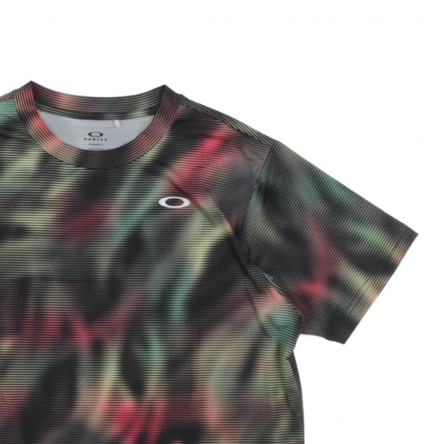 OAKLEY（オークリー） メンズ テニス 半袖Tシャツ SLANT GRAPHIC MESH