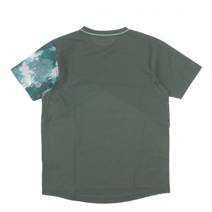 OAKLEY（オークリー） メンズ テニス 半袖Tシャツ SLANT BLOCKING SS