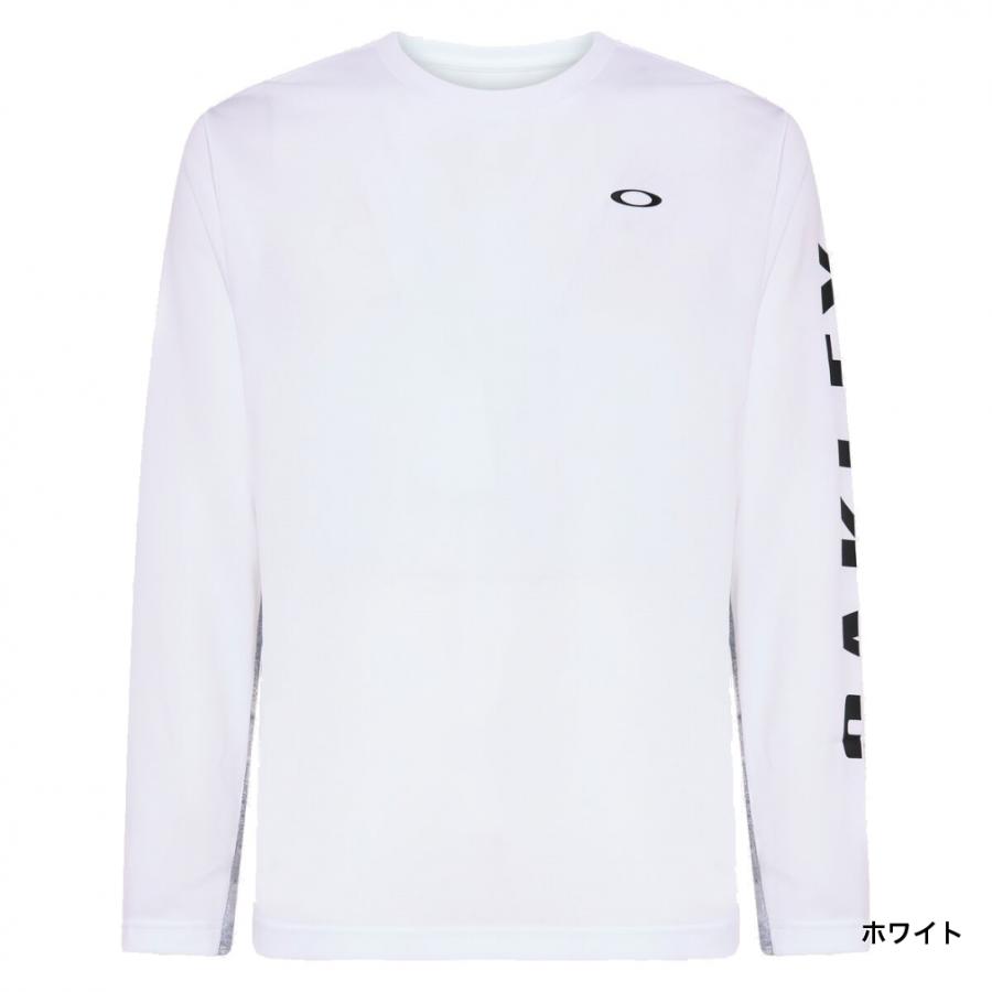 OAKLEY（オークリー） メンズ テニス 長袖Tシャツ SLANT LOGO PRINT L