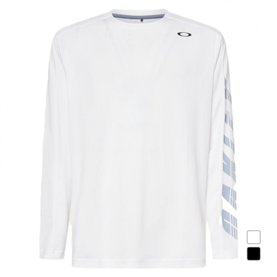 OAKLEY（オークリー） メンズ テニス 長袖Tシャツ SLANT LOGO PRINT L