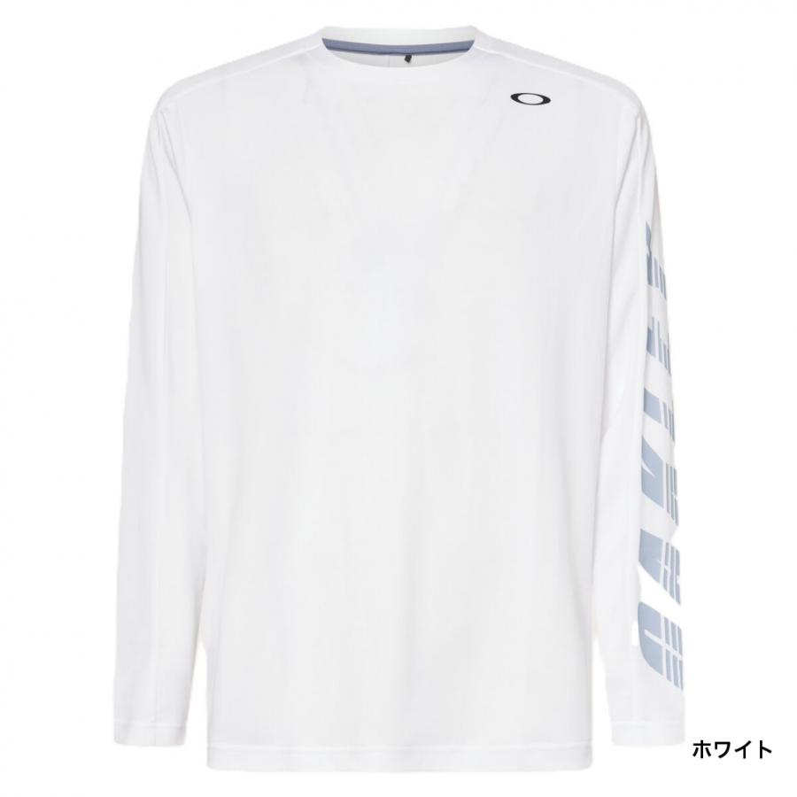 OAKLEY（オークリー） メンズ テニス 長袖Tシャツ SLANT LOGO PRINT L