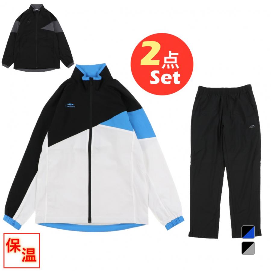 TIGORA（ティゴラ） メンズ テニスウェア 上下セット 裏地背面アルミ