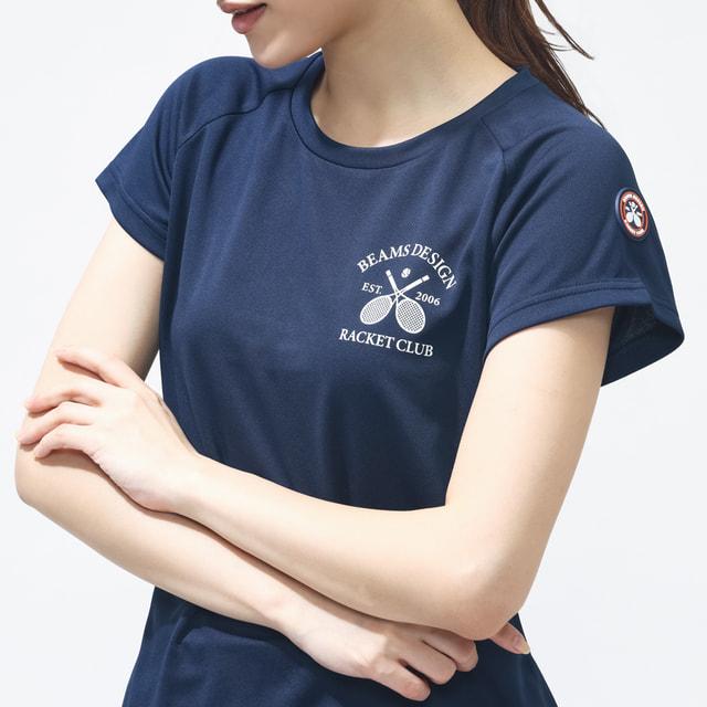 ティゴラバイビームスデザイン レディス テニス 半袖Tシャツ テニス