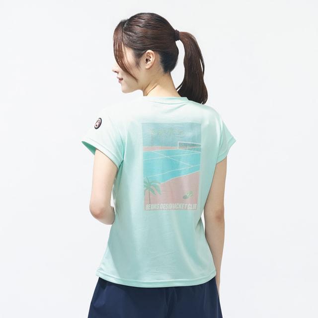 ティゴラバイビームスデザイン レディス テニス 半袖Tシャツ テニス