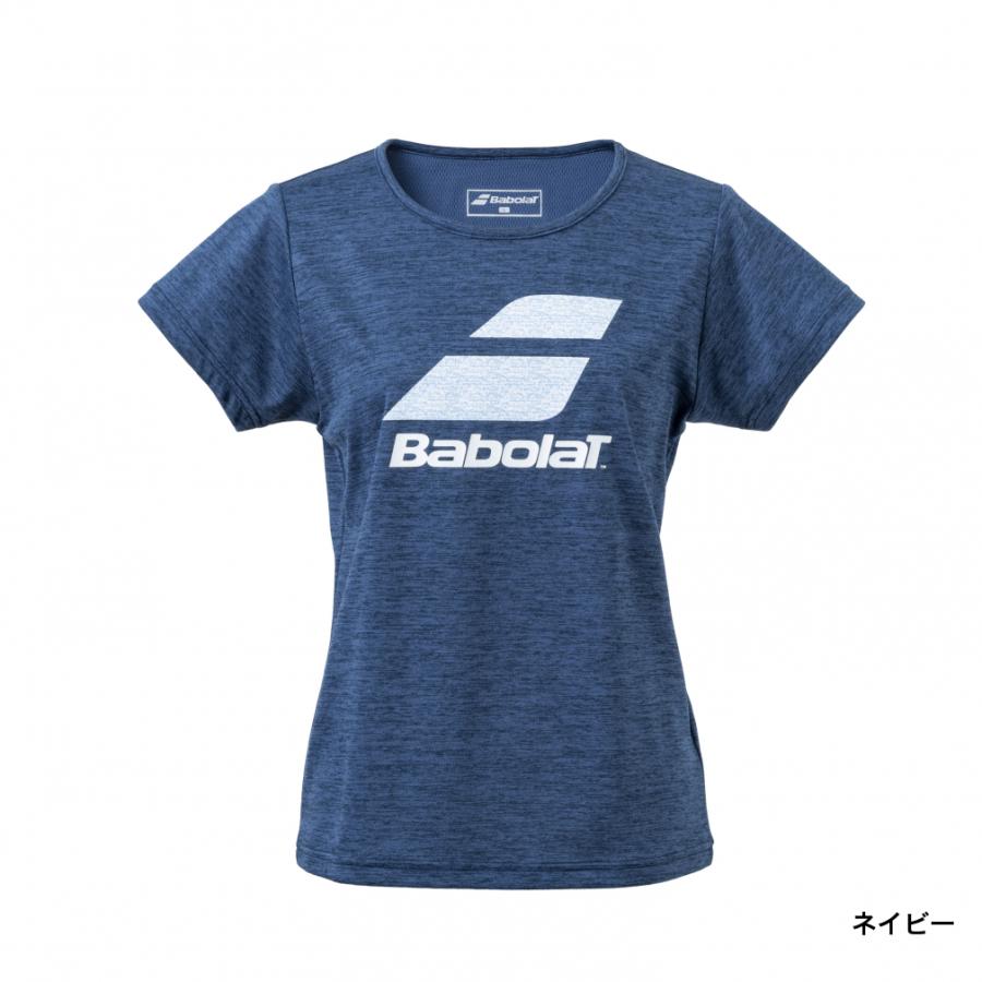 Babolat（バボラ） レディス テニス 半袖Tシャツ PURE SHORT SLEEVE