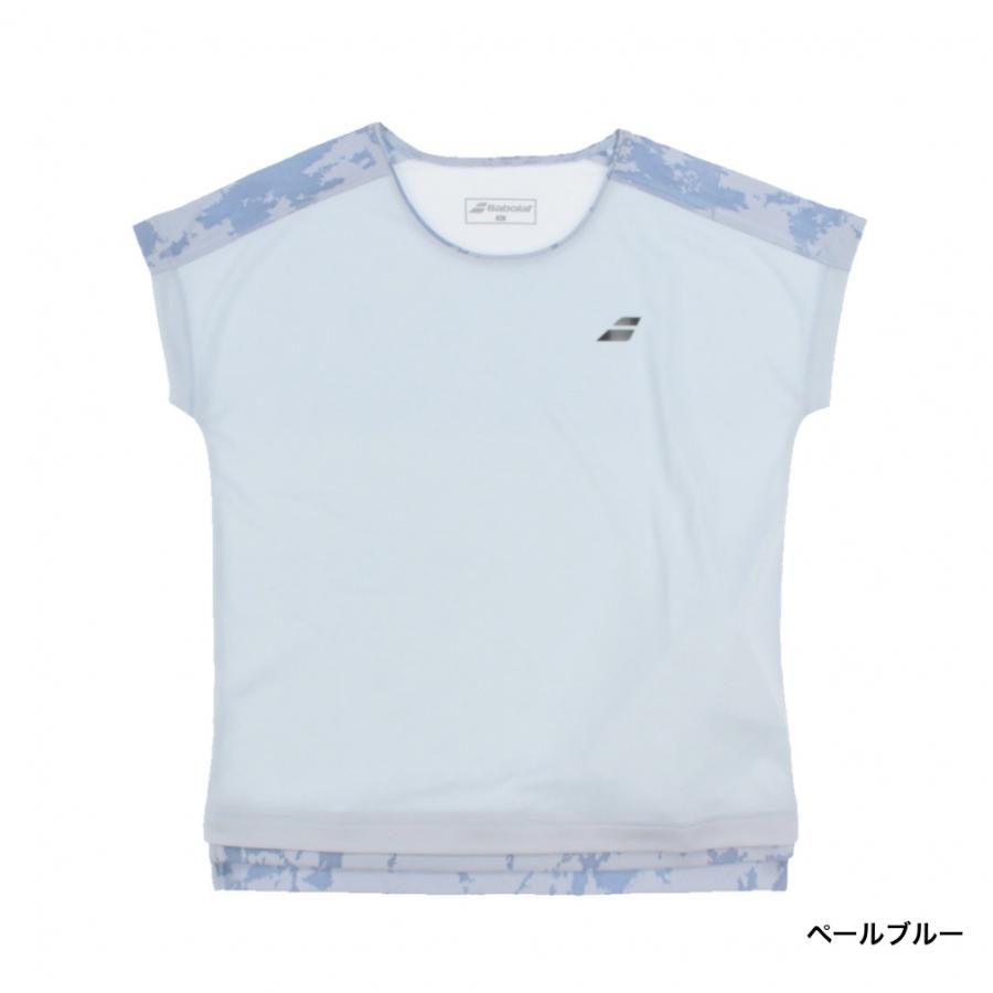 Babolat（バボラ） レディス テニス 半袖Tシャツ PLAY SHORT SLEEVE