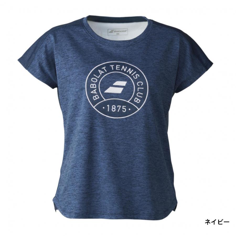 Babolat（バボラ） レディス テニス 半袖Tシャツ PURE SHORT SLEEVE
