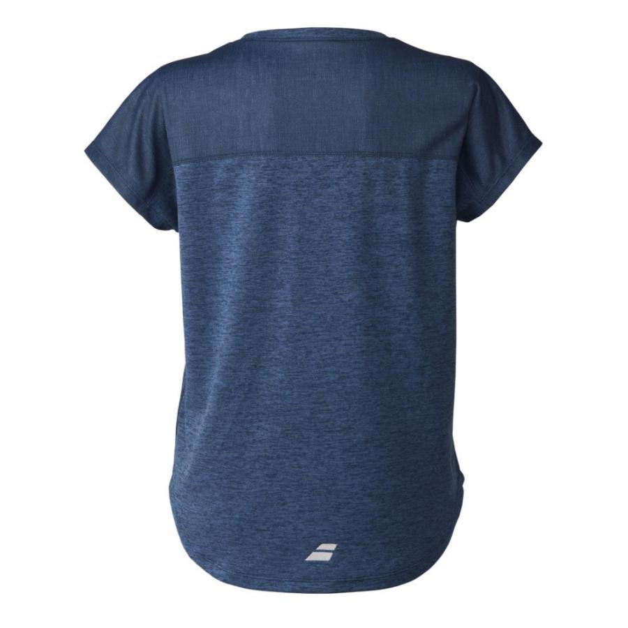 Babolat（バボラ） レディス テニス 半袖Tシャツ PURE SHORT SLEEVE