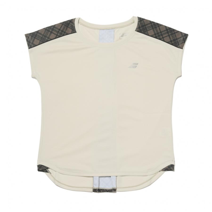 Babolat（バボラ） レディス テニス 半袖Tシャツ PURE SHORT SLEEVE