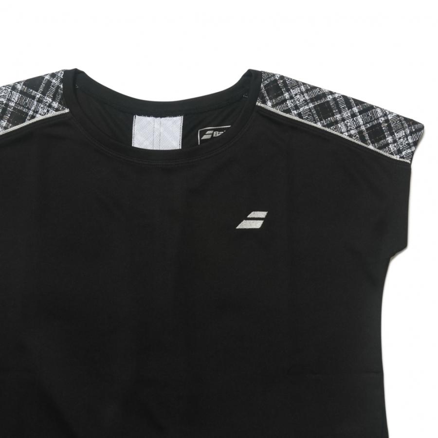 Babolat（バボラ） レディス テニス 半袖Tシャツ PURE SHORT SLEEVE