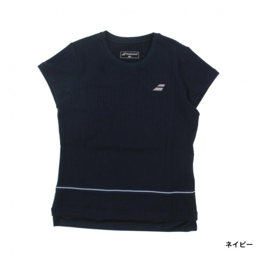 Babolat（バボラ） レディス テニス 半袖Tシャツ PURE SHORT SLEEVE