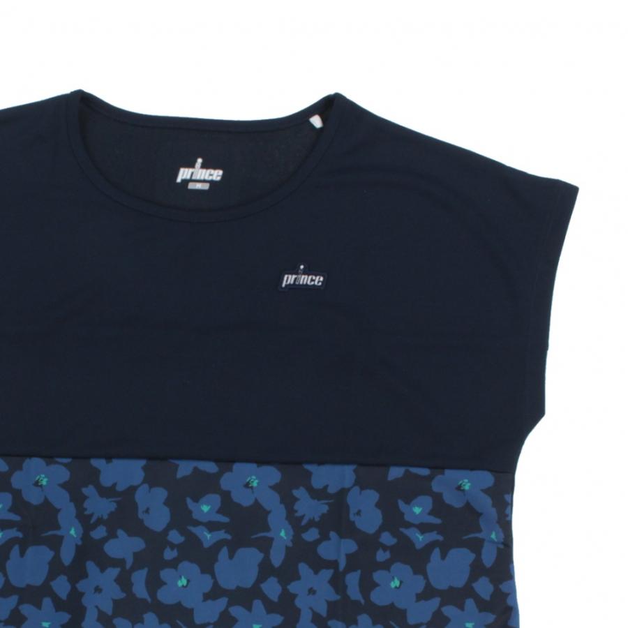 Prince（プリンス） レディス テニス 半袖Tシャツ ゲームシャツ 吸汗速