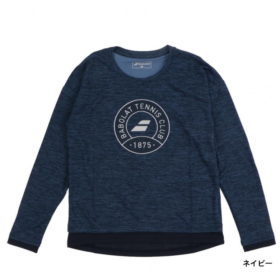 Babolat バボラ レディス テニス 長袖Tシャツ PURE LONG SLEEVE