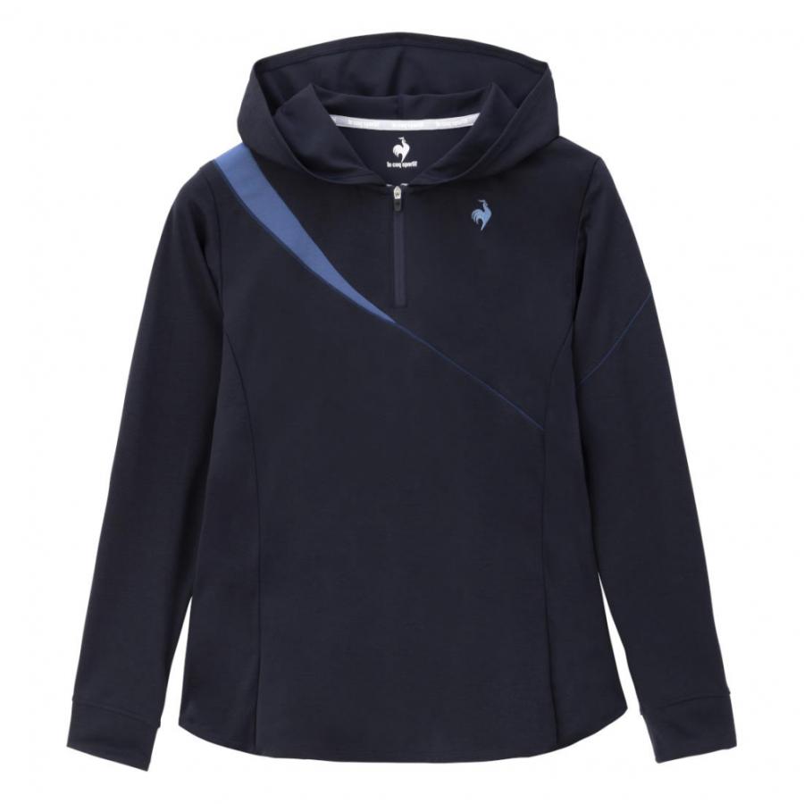 LE COQ SPORTIF ハーフジップジャケット LL le coq sportif（ルコックスポルティフ） ルコック レディス テニス