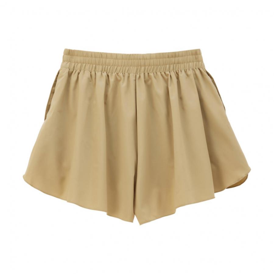 le coq 着回し抜群キュロット☆khaki☆O☆新品☆ ルコックスポルティフ le coq sportif ハーフ丈キュロット