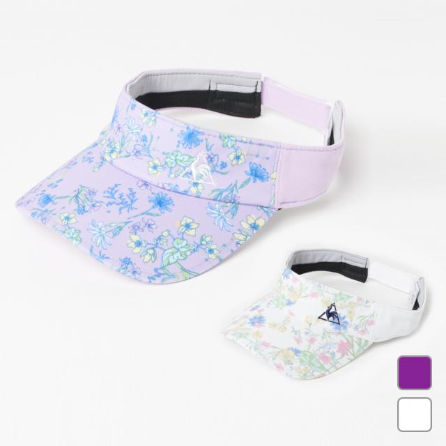 正規品スーパーsale 店内全品キャンペーン ルコック レディース テニス バドミントン サンバイザー Qtcpjc03 Le