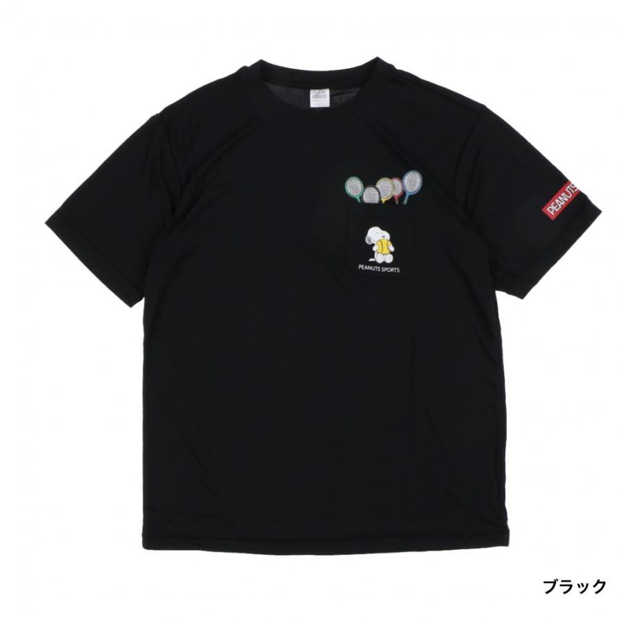 ピーナッツ スヌーピー メンズ レディス テニス 半袖Tシャツ PN-2TW3014TS PEANUTS SNOOPY｜alpen-group｜02