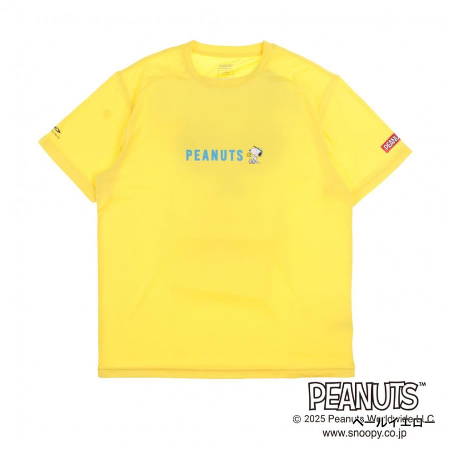 PEANUTS ピーナッツ スヌーピー メンズ レディス テニス 半袖Tシャツ