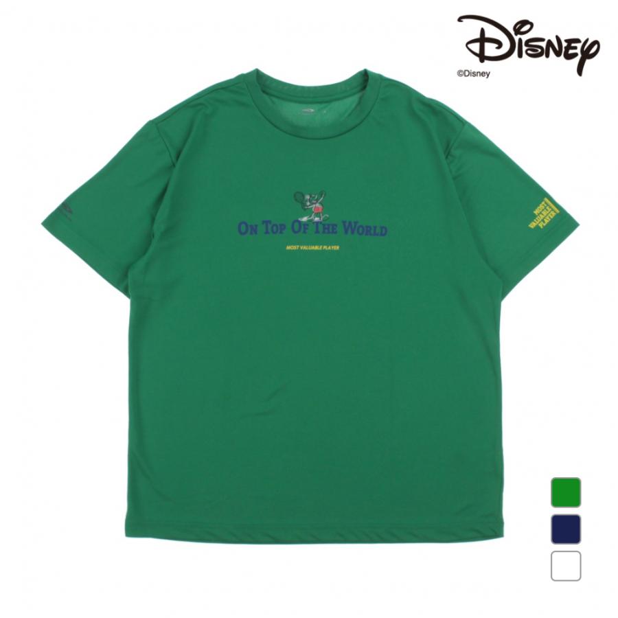 Disney（ディズニー） メンズ レディス テニス 半袖Tシャツ ミッキー
