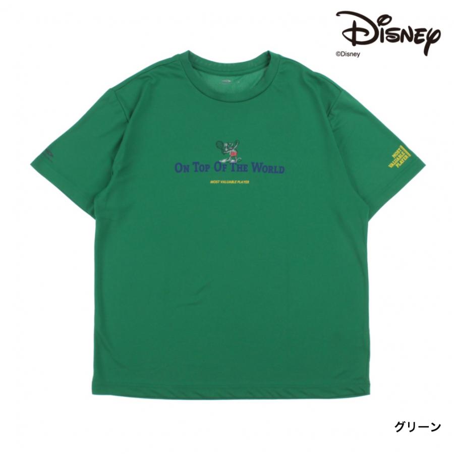 Disney（ディズニー） メンズ レディス テニス 半袖Tシャツ ミッキー