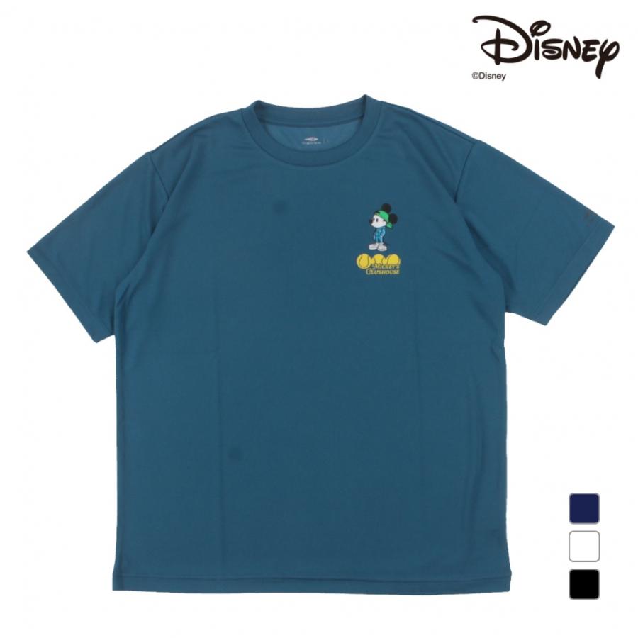 Disney（ディズニー） メンズ レディス テニス 半袖Tシャツ ミッキー