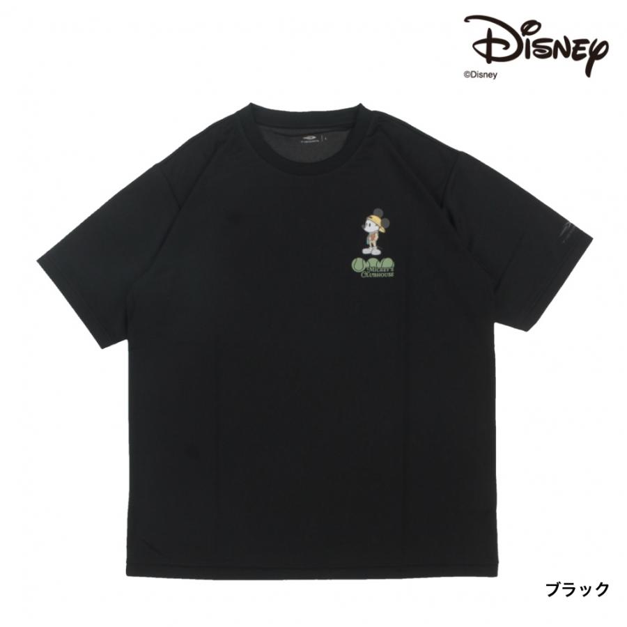 Disney（ディズニー） メンズ レディス テニス 半袖Tシャツ ミッキー