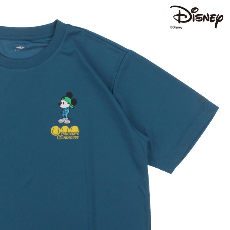 Disney（ディズニー） メンズ レディス テニス 半袖Tシャツ ミッキー