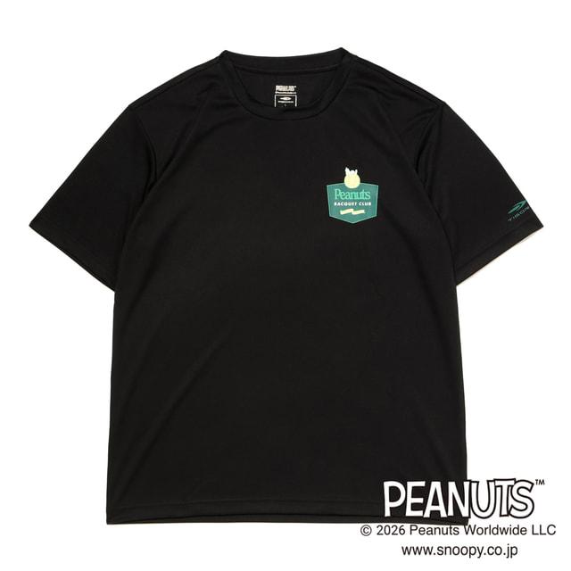 PEANUTS ピーナッツ スヌーピー メンズ レディス テニス 半袖Tシャツ