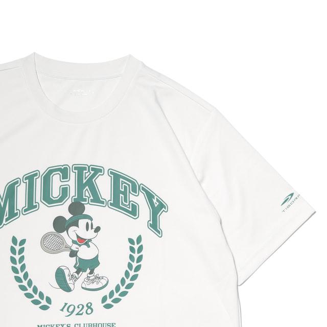 Disney（ディズニー） メンズ レディス テニス 半袖Tシャツ ミッキー