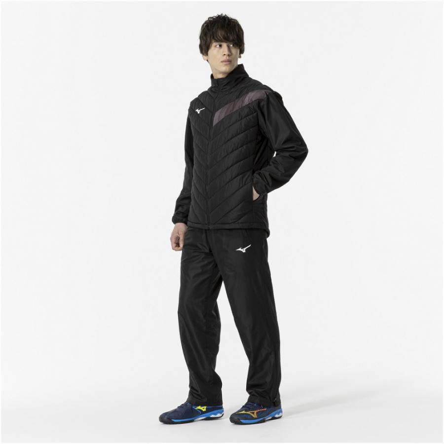 Mizuno ブラック テックフィルジャケット 上下セット Mizuno ブラック テックフィルジャケット 上下セット