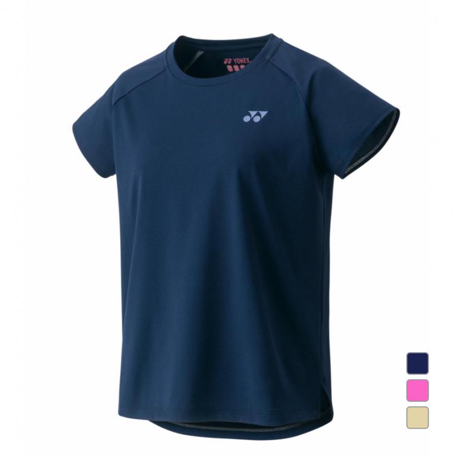 YONEX 日本代表 バドミントンシャツ 青 YONEX（ヨネックス） レディス テニス 半袖Tシャツ ドライTシャツ