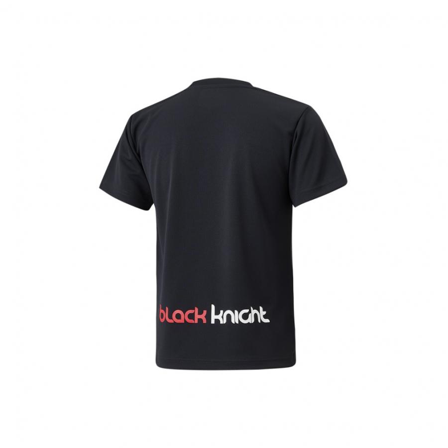 ブラックナイト メンズ レディス バドミントン ブランドロゴ入り UVカット半袖Tシャツ BKTシャツ T-3116U Black Knight｜alpen-group｜07