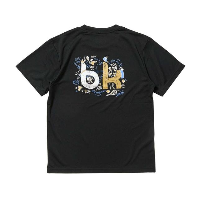 black knight ブラックナイト メンズ レディス バドミントン 半袖T
