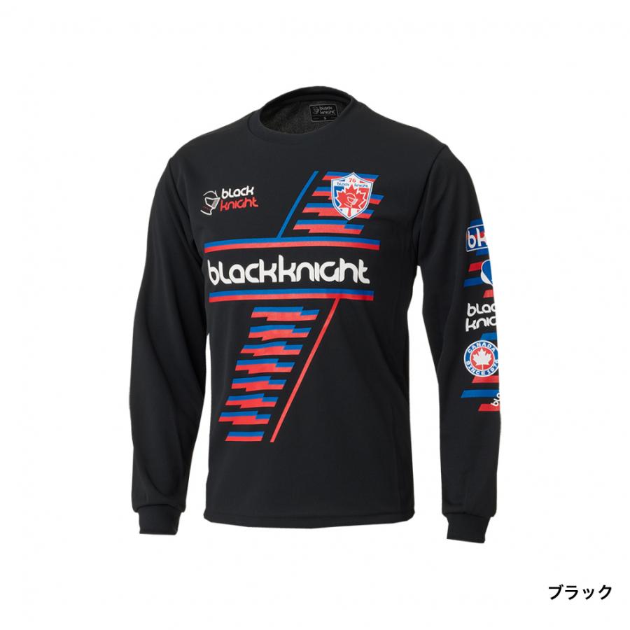 black knight ブラックナイト メンズ レディス テニス 長袖Tシャツ T