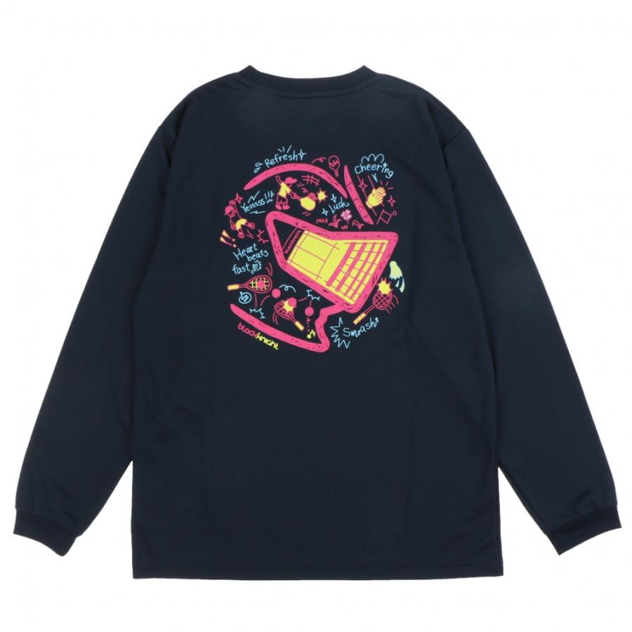 black knight ブラックナイト メンズ レディス バドミントン 長袖T