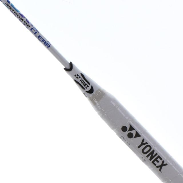 【ほぼ新品】ヨネックス　アストロクスAX3DGHF(ブルーアンドホワイト) YONEX（ヨネックス） アストロクス02クリア AX02CAG バドミントン 張り