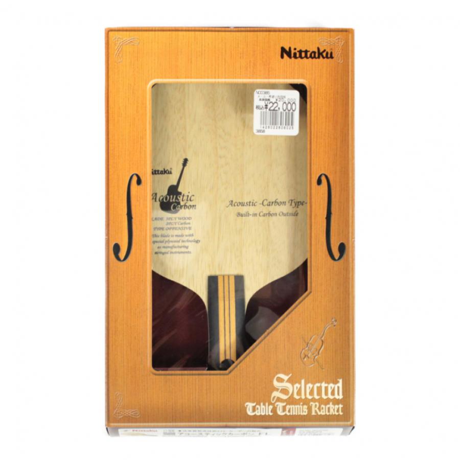 Nittaku（ニッタク） アコースティックカーボン NC0385 卓球 ラケット