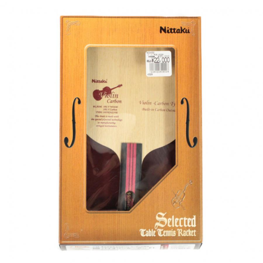 Nittaku（ニッタク） バイオリンカーボン NC0432 卓球 ラケット 競技用