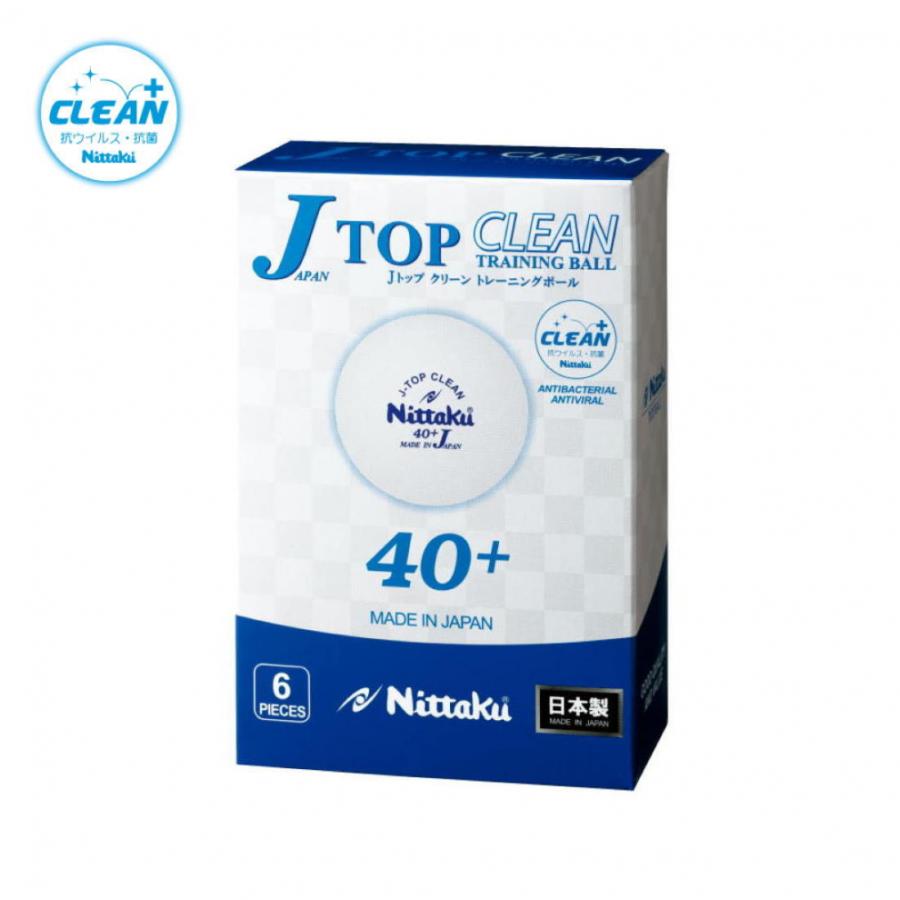 Nittaku（ニッタク） Jトップクリーントレキュウ 6個入り NB1740 卓球