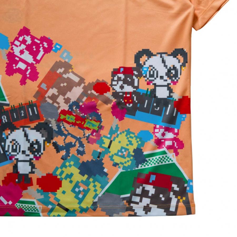 パンダーニ メンズ レディス 卓球 半袖Tシャツ GAME OVER!! スポーツT