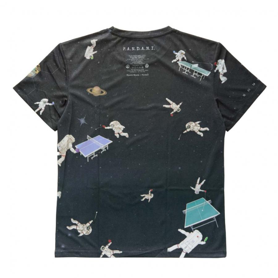 パンダーニ　アマンダ　Tシャツ　Mサイズ パンダーニ メンズ レディス 卓球 半袖Tシャツ 宇宙卓球 スポーツT